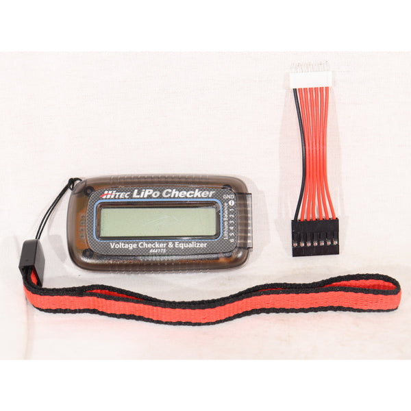 【中古即納】[MIL] ハイテックマルチプレックスジャパン LiPo CHECKER 電圧チェッカー&イコライザー(#44173)(20140127)