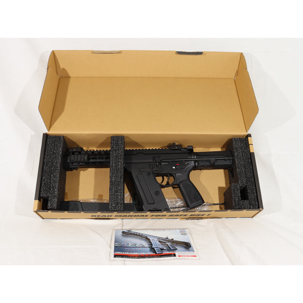 【中古即納】[MIL] KSC 電動サブマシンガン STRAC(ストラック) TEG コンパクト (カスタム品) (18歳以上専用)(20190801)