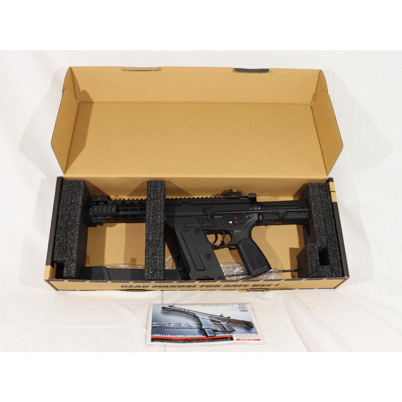 【中古即納】[MIL] KSC 電動サブマシンガン STRAC(ストラック) TEG コンパクト (カスタム品) (18歳以上専用)(20190801)