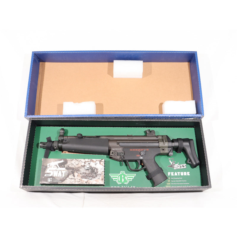 【中古即納】[MIL] BOLT AIRSOFT(ボルトエアソフト) 電動サブマシンガン H&K(ヘッケラーアンドコッホ) MP5J B.R.S.S.(BR-18) (18歳以上専用)(20161231)