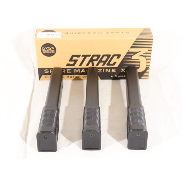 【中古即納】[MIL] KSC STRAC 120連マガジン×3パック(20190801)