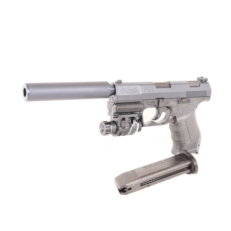 【中古即納】[MIL] マルゼン ガス固定スライドハンドガン ワルサー P99 FS(フィクスドスライド) スペシャルフォース (18歳以上専用)(20210519)