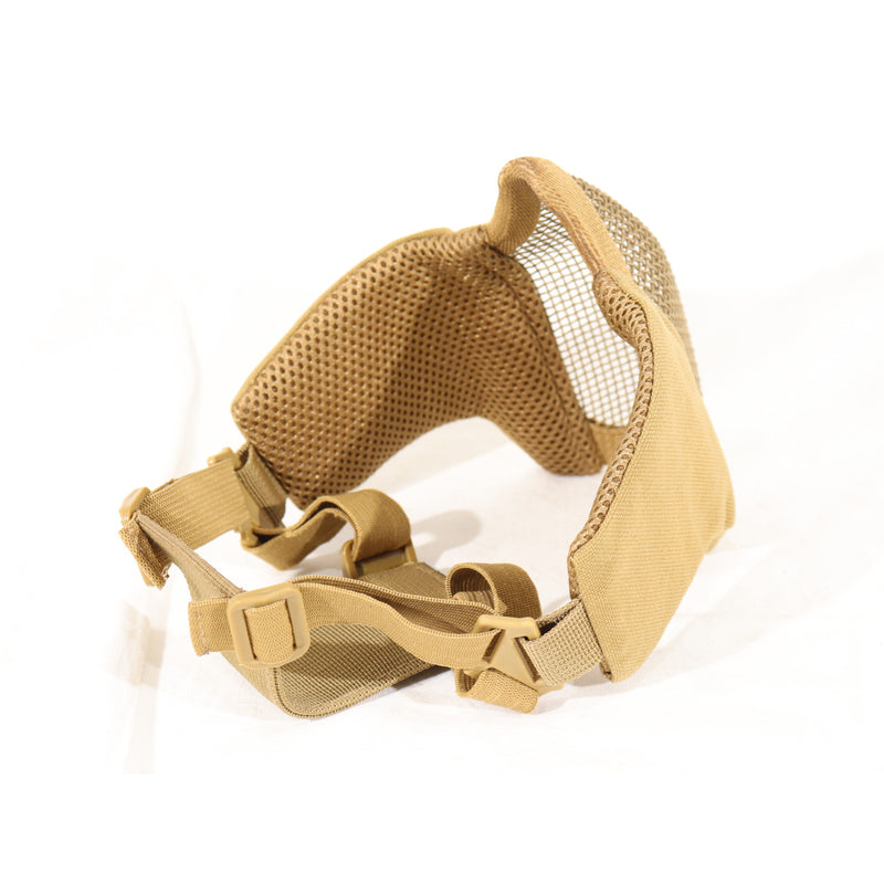 【中古即納】[MIL] ノーブランド ハーフメッシュマスク DE(ダークアース)(20150223)