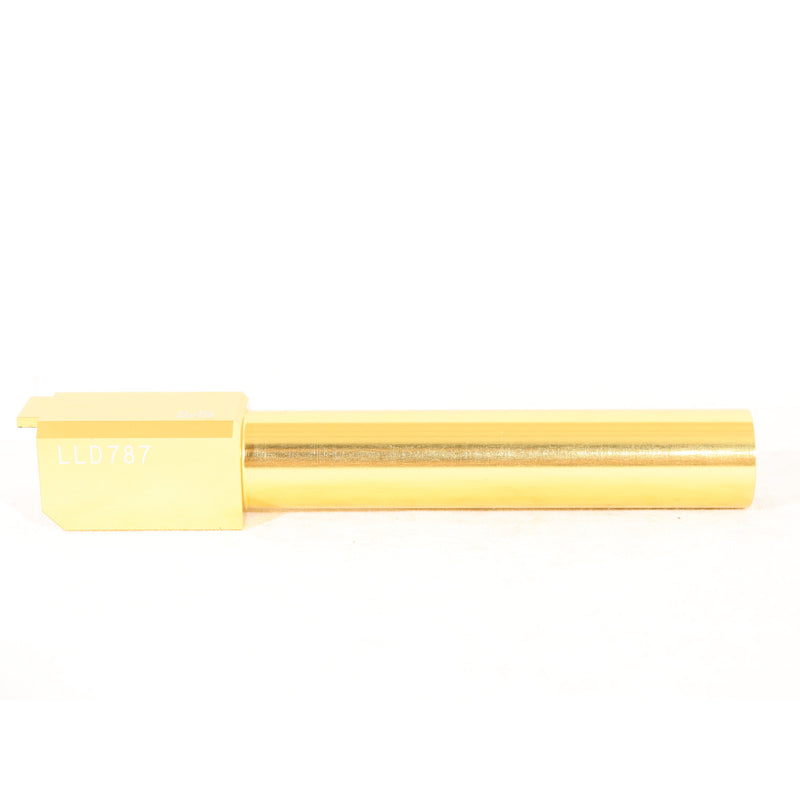 【中古即納】[MIL] LayLax(ライラクス) NINE BALL(ナインボール) 東京マルイ ガスブローバック G19 ノンリコイル 2WAY アウターバレル NEO ゴールド(20150223)