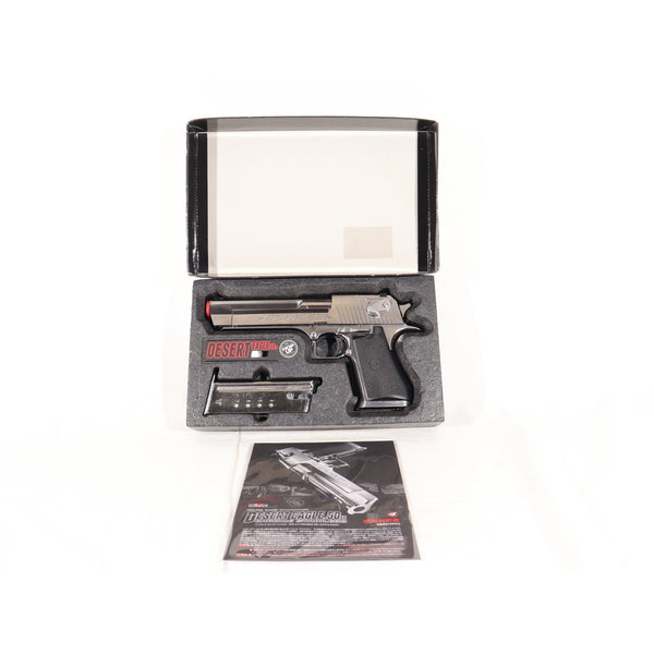 【中古即納】[MIL] 東京マルイ ガスブローバック デザートイーグル.50AE クロームステンレス (18歳以上専用)(20150223)