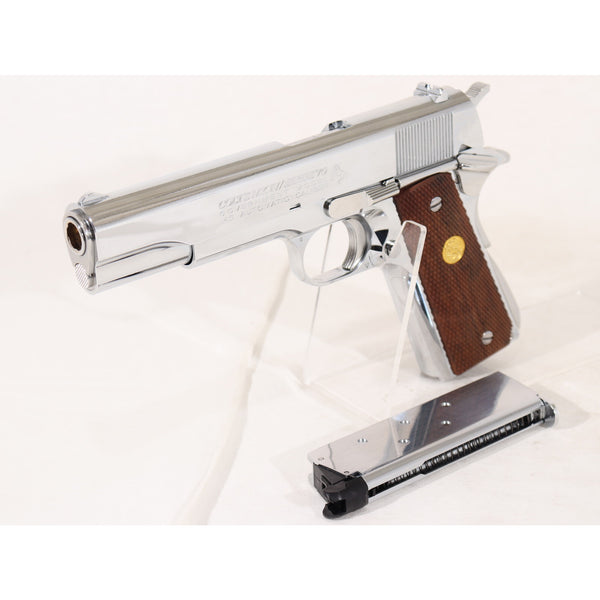 【中古即納】[MIL] 東京マルイ ガスブローバック コルト ガバメント シリーズ'70 ニッケルフィニッシュ (18歳以上専用)(20130731)