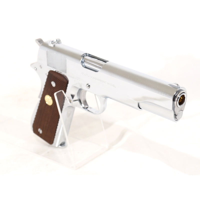 【中古即納】[MIL] 東京マルイ ガスブローバック コルト ガバメント シリーズ'70 ニッケルフィニッシュ (18歳以上専用)(20130731)