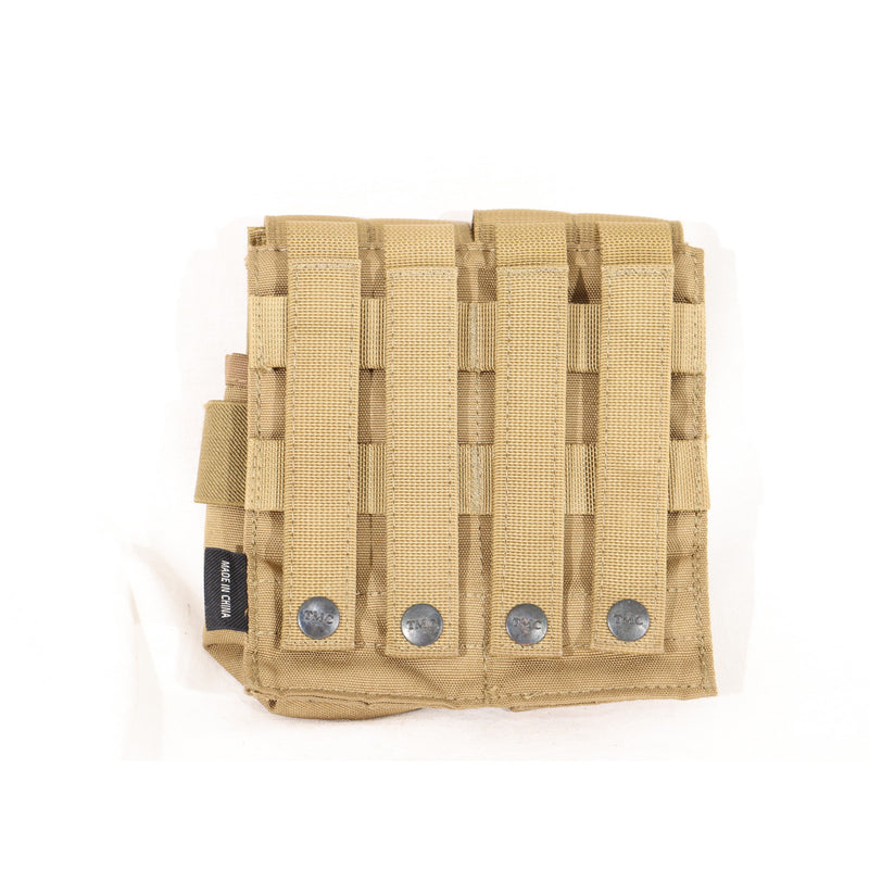 【中古即納】[MIL] TMC M4/M16 ダブルマガジンポーチ DE(ダークアース)(20150223)