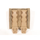 【中古即納】[MIL] ノーブランド ESSTACタイプ KYWI ダブルピストルマガジンポーチ DE(ダークアース)(20150223)