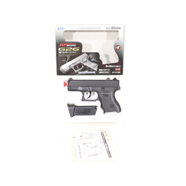 【中古即納】[MIL] 東京マルイ ニュー銀ダンエアガンRF グロック26 リアル・ブラック (10歳以上専用)(20100903)