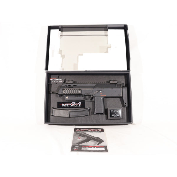 【中古即納】[MIL] 東京マルイ ガスブローバックマシンガン MP7A1 ブラック (18歳以上専用)(20121029)