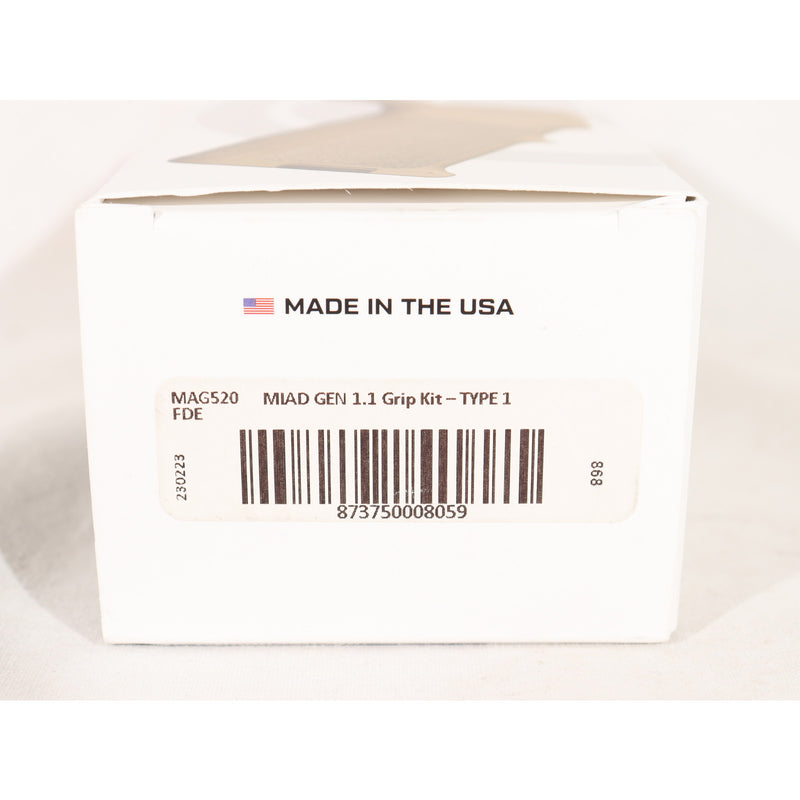 【中古即納】[MIL] MAGPUL INDUSTRIES(マグプルインダストリーズ) MIAD GEN1.1 グリップキット タイプ1 FDE(フラットダークアース)(MPIMAG520FDE)(20210306)