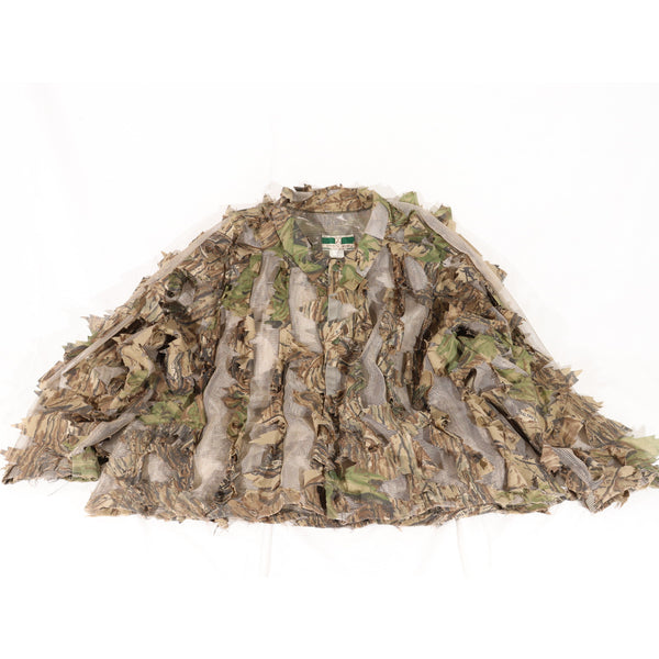 【中古即納】[MIL] GAME WINNER(ゲームウィナー) STEALTH WEAR メッシュギリー 上下セット サイズM/L リアルツリーカモ(20150223)