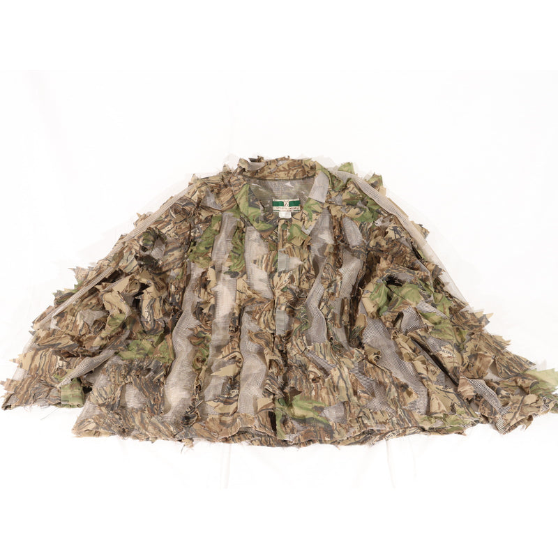 【中古即納】[MIL] GAME WINNER(ゲームウィナー) STEALTH WEAR メッシュギリー 上下セット サイズM/L リアルツリーカモ(20150223)