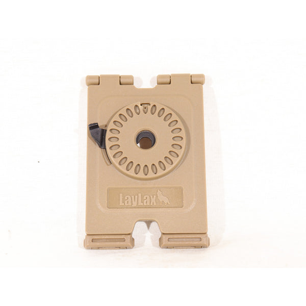 【中古即納】[MIL] LayLax(ライラクス) BATTLE STYLE(バトルスタイル) CQCホルスターアタッチメント MOLLEプラットフォーム TAN(タンカラー)(20200925)
