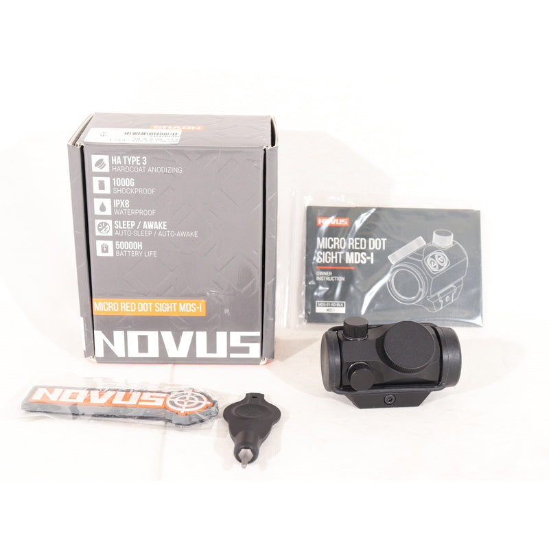 【中古即納】[MIL] NOVUS(ノーバス) MDS-1 マイクロレッドドットサイト(MDS-01-RD-BLK)(20150223)