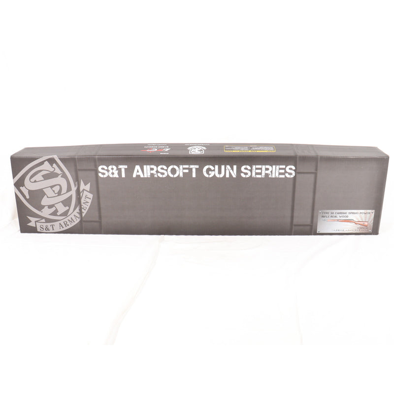 【中古即納】[MIL] S&T エアコッキングライフル 三八式騎兵銃 リアルウッド(STSPG14C) (18歳以上専用)(20220413)