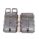 【中古即納】[MIL] ノーブランド ITWタイプ M4 ファストマグポーチ 2個セット BK(ブラック/黒)(20150223)