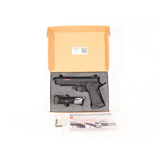 【中古即納】[MIL] BATON airsoft(バトンエアソフト) CO2ガスブローバック BS-COMBAT MASTER(コンバットマスター) CO2GBB【JASG認定】 (18歳以上専用)(20220421)