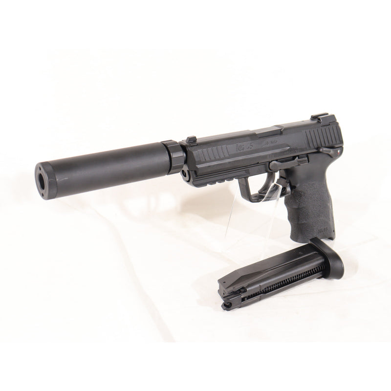 【中古即納】[MIL] 東京マルイ ガスブローバック HK45 タクティカル BK(ブラック/黒) (18歳以上専用)(20190906)