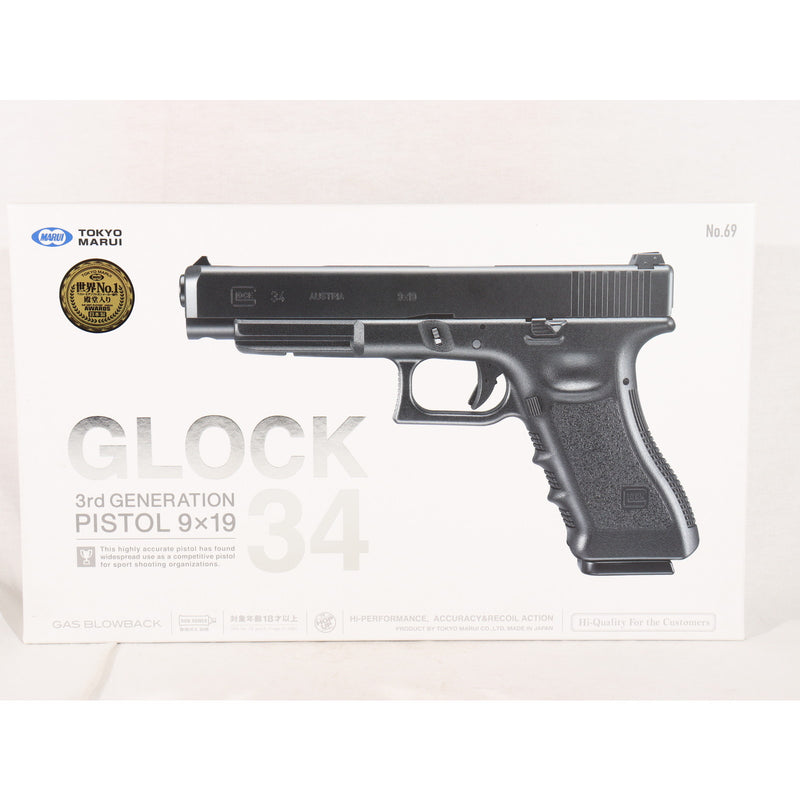 【中古即納】[MIL] 東京マルイ ガスブローバック グロック34 (18歳以上専用)(20151206)