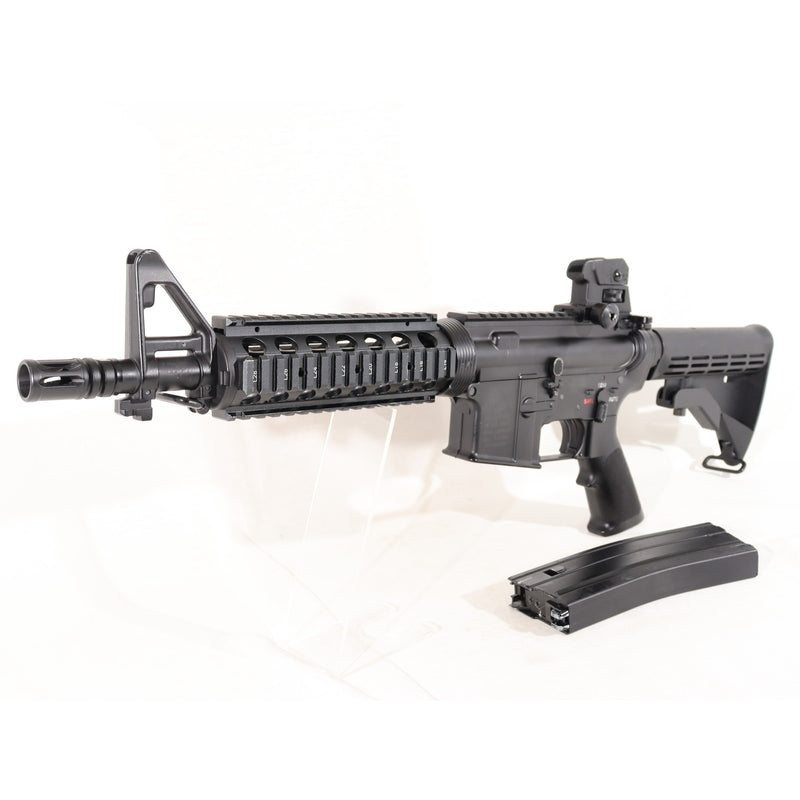 【中古即納】[MIL] S&T ガスブローバックライフル M4 CQB-R スポーツライン BK(ブラック/黒)(ST-GBB-06-BK) (18歳以上専用)(20150223)