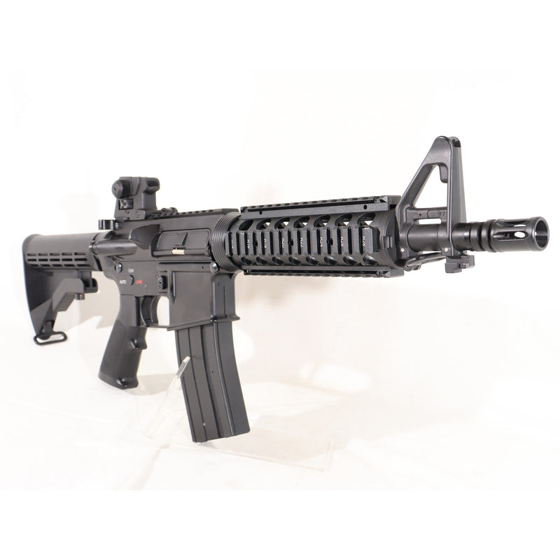 【中古即納】[MIL] S&T ガスブローバックライフル M4 CQB-R スポーツライン BK(ブラック/黒)(ST-GBB-06-BK) (18歳以上専用)(20150223)