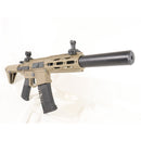 【中古即納】[MIL] ARES(アレス) 電動ガン AMOEBA Honey Badger ショートハンドガードver DE(ダークアース)(AM-014-DE) (18歳以上専用)(20150223)