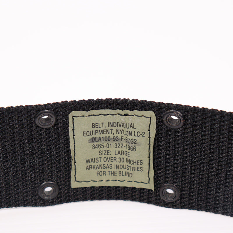 【中古即納】[MIL] ノーブランド LC-2タイプ ピストルベルト サイズL BK(ブラック/黒)(20150223)