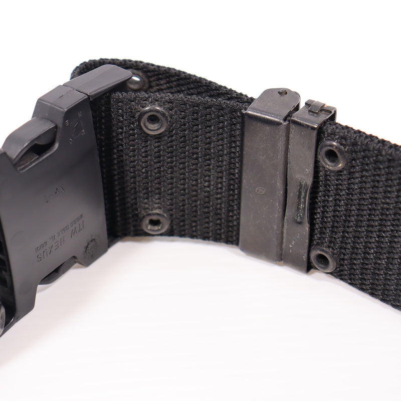 【中古即納】[MIL] ノーブランド LC-2タイプ ピストルベルト サイズL BK(ブラック/黒)(20150223)