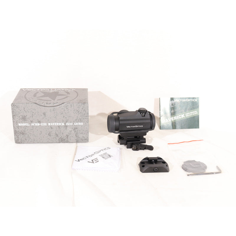 【中古即納】[MIL] VECTOR OPTICS(ベクターオプティクス) Maverick(マーベリック) 1×22 Gen II ドットサイト(SCRD-12II)(20150223)