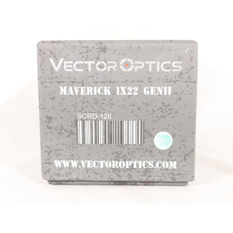 【中古即納】[MIL] VECTOR OPTICS(ベクターオプティクス) Maverick(マーベリック) 1×22 Gen II ドットサイト(SCRD-12II)(20150223)