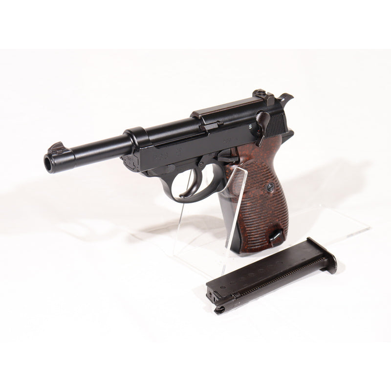 【中古即納】[MIL] マルゼン ガスブローバック ワルサーP38(ac41) BK(ブラック/黒) (18歳以上専用)(20110202)