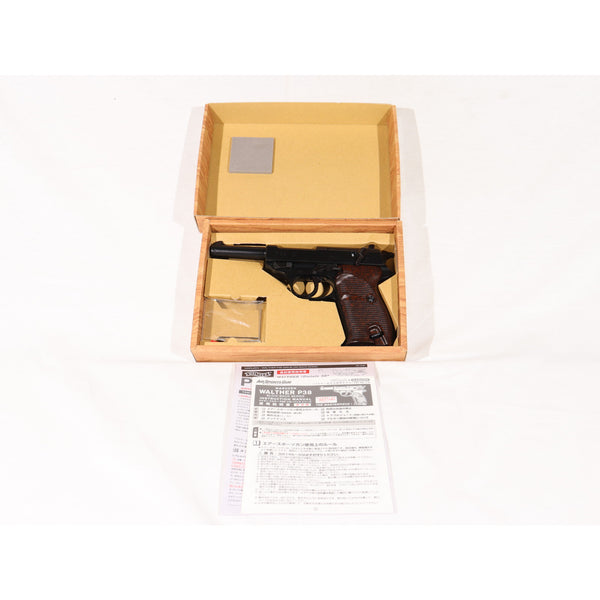 【中古即納】[MIL] マルゼン ガスブローバック ワルサーP38(ac41) BK(ブラック/黒) (18歳以上専用)(20110202)