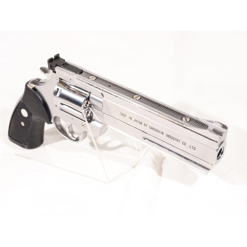【中古即納】[MIL] マルシン工業 ガスリボルバー コンストリクター 6mmBB Xカートリッジ仕様 シルバーABS (18歳以上専用)(20160630)