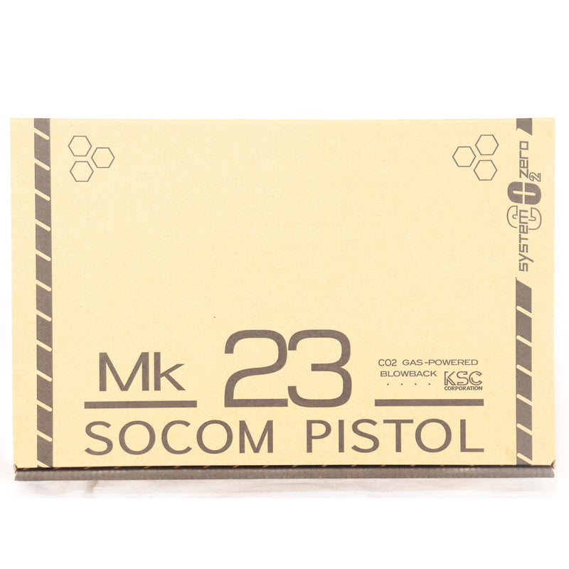 【中古即納】[MIL] KSC CO2ガスブローバック MK23 ソーコムピストル ABS (18歳以上専用)(20230331)