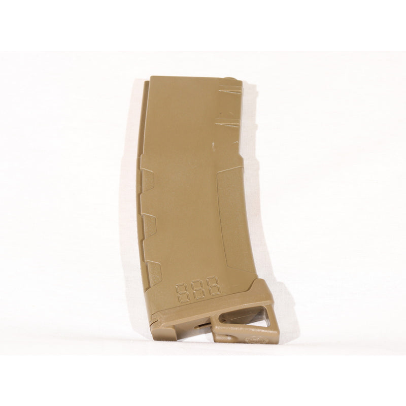 【中古即納】[MIL] Lancer Tactical(ランサータクティカル) M4シリーズ用 130連 ミッドキャップマガジン TAN(タン)(20150223)