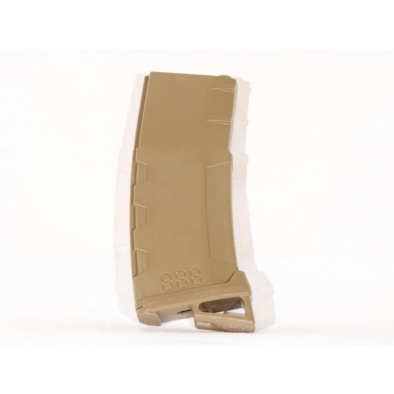 【中古即納】[MIL] Lancer Tactical(ランサータクティカル) M4シリーズ用 130連 ミッドキャップマガジン TAN(タン)(20150223)