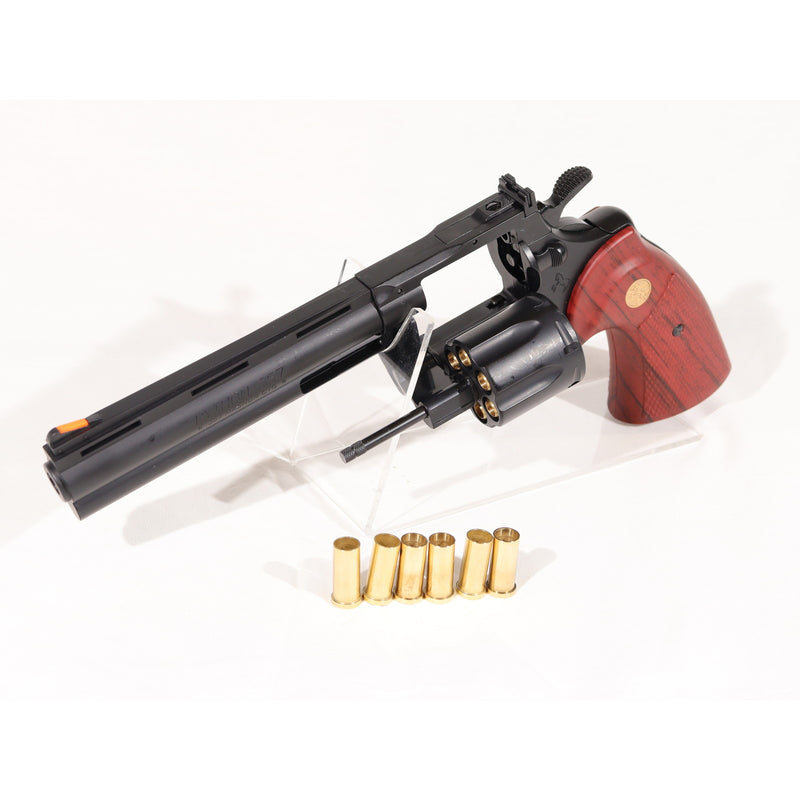 【中古即納】[MIL] クラウンモデル ガスリボルバー コルトパイソン.357マグナム 6インチ (18歳以上専用)(20090128)