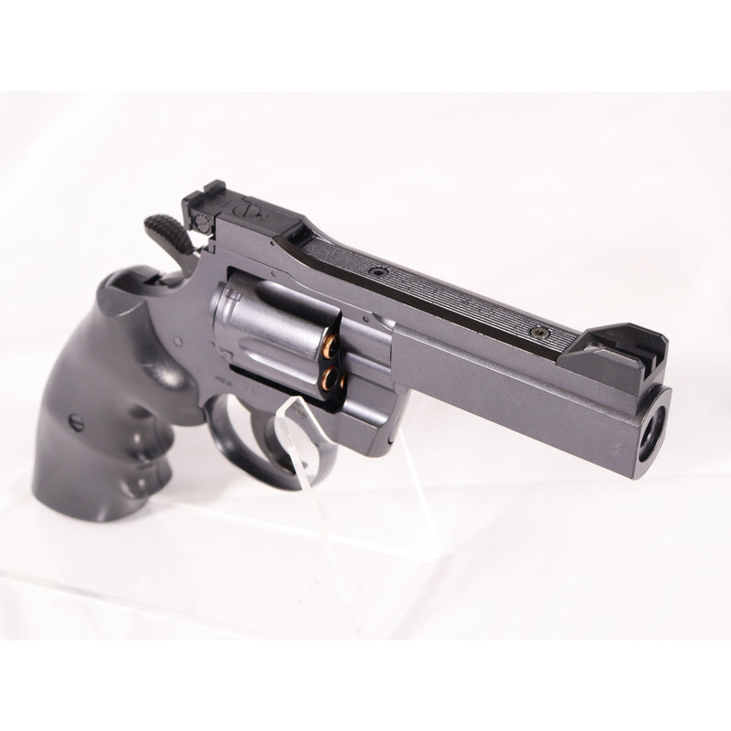 【中古即納】[MIL] 東京マルイ エアーリボルバー パイソンPPCカスタム 4インチ ブラックモデル (10歳以上専用)(20180331)