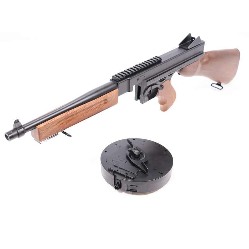 【中古即納】[MIL] DOUBLE EAGLE(ダブルイーグル) 電動マシンガン トンプソンM1A1 フェイクウッド(GM0811T) (18歳以上専用)(20150223)