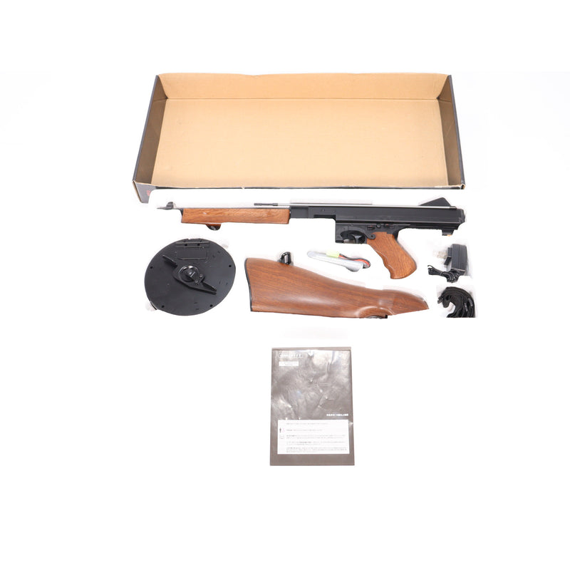 【中古即納】[MIL] DOUBLE EAGLE(ダブルイーグル) 電動マシンガン トンプソンM1A1 フェイクウッド(GM0811T) (18歳以上専用)(20150223)