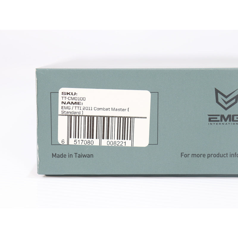 【中古即納】[MIL] EMG ガスブローバック JW3 STI/TTI 2011 コンバットマスター スタンダード (18歳以上専用)(20150223)
