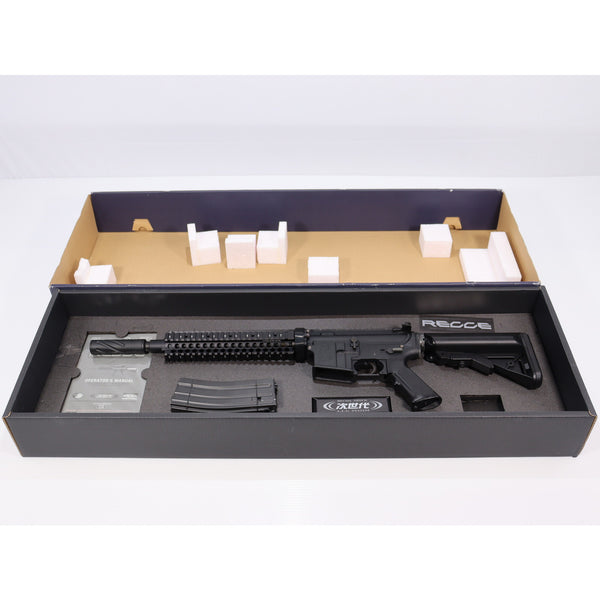 【中古即納】[MIL] 東京マルイ 次世代電動ガン レシーライフル ブラック (カスタム品) (18歳以上専用)(20130131)