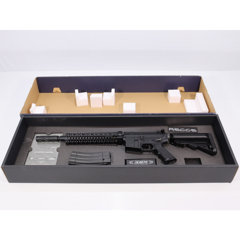 【中古即納】[MIL] 東京マルイ 次世代電動ガン レシーライフル ブラック (カスタム品) (18歳以上専用)(20130131)