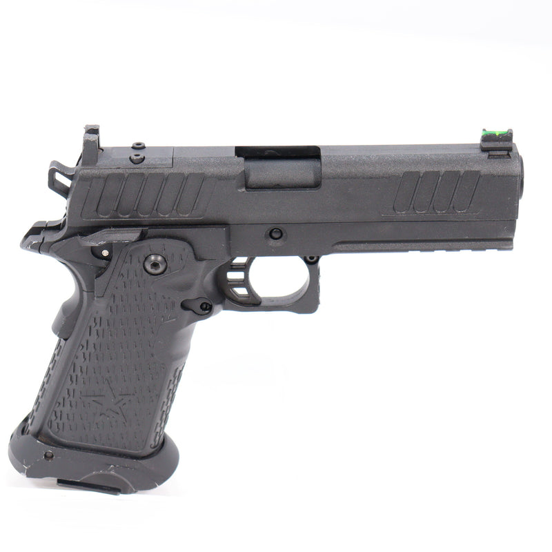 【中古即納】[MIL] BATON airsoft(バトンエアソフト) CO2ガスブローバック BS-STACCATO【JASG認定】 セカンドロット改良版(BS-STACCATO) (18歳以上専用)(20221013)