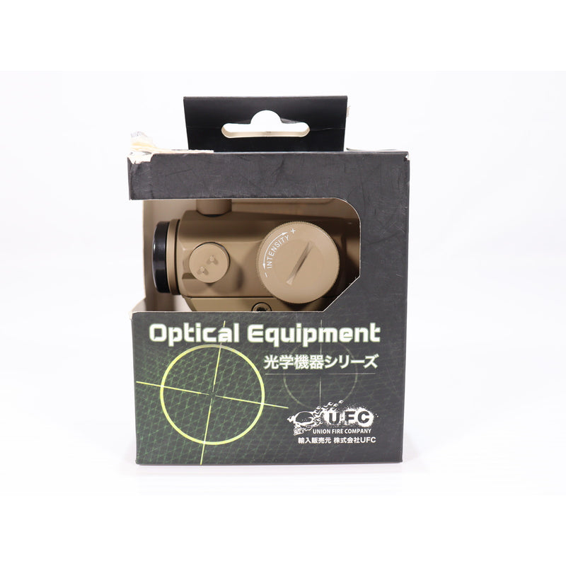 【中古即納】[MIL] UFC(ユニオンファイアカンパニー) T1タイプ レッドドットサイト TAN(タン)(UFCJA5013TAN)(20150223)