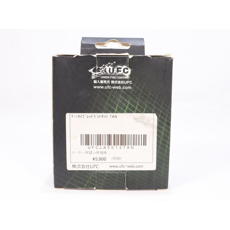 【中古即納】[MIL] UFC(ユニオンファイアカンパニー) T1タイプ レッドドットサイト TAN(タン)(UFCJA5013TAN)(20150223)