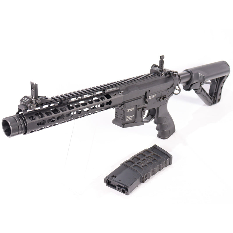 【中古即納】[MIL] G&G ARMAMENT(ジーアンドジーアーマメント) 電動ガン GC16 WILD HOG 9インチ(EGC-WLD-009-BNB-NCS) (18歳以上専用)(20150223)