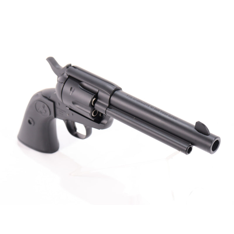 【中古即納】[MIL] 東京マルイ エアーリボルバー プロ SAA.45 アーティラリー 5 1/2インチ BK(ブラック/黒) (10歳以上専用)(20220421)